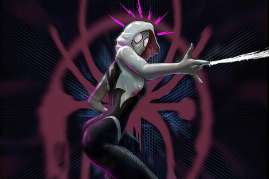 Spider Gwen Spider Sense Marvel Superhero Comic Book Poster Print Wall Art