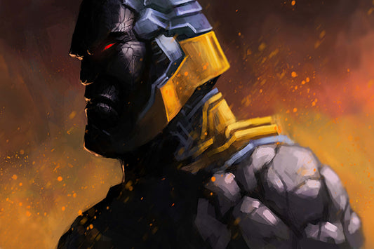 Darkseid Supervillain Dc Comics Comic Book Keychain