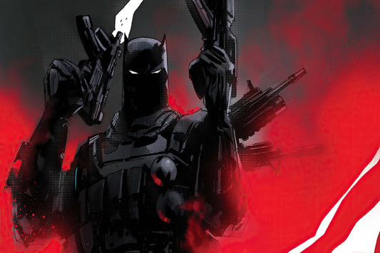 Batman With Guns The Grim Knight Comic Book Jigsaw Puzzle