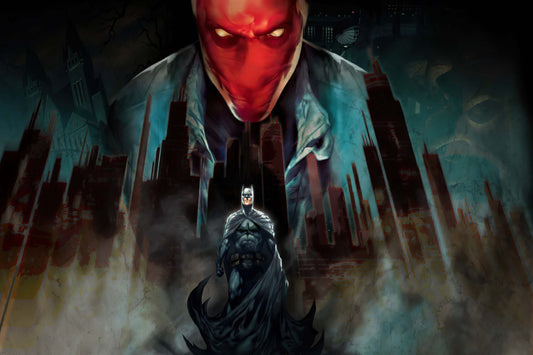 Batman And Redhood Dc Comics Comic Book Poster Print Wall Art