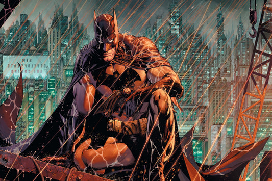 Batman Watching Dc Comics Comic Book Keychain