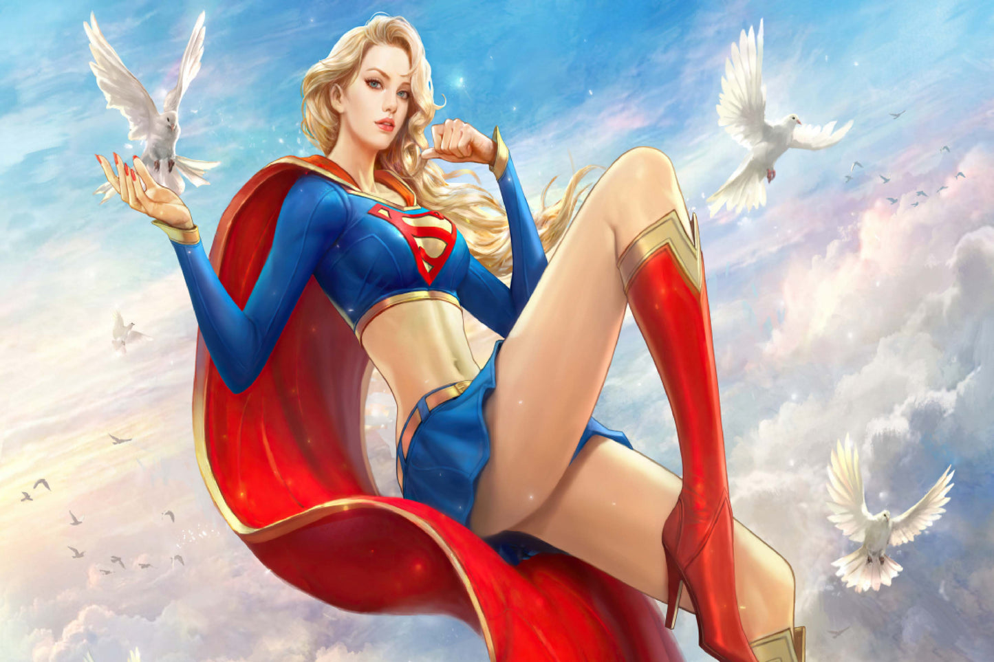 Supergirl Dc Superhero Comic Book Magnet