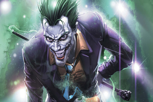 Joker Evil Smile Dc Comic Book Magnet