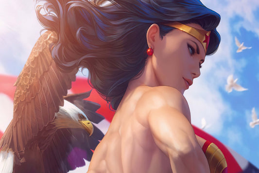 Wonder Woman Dc Superhero Comic Book Poster Print Wall Art