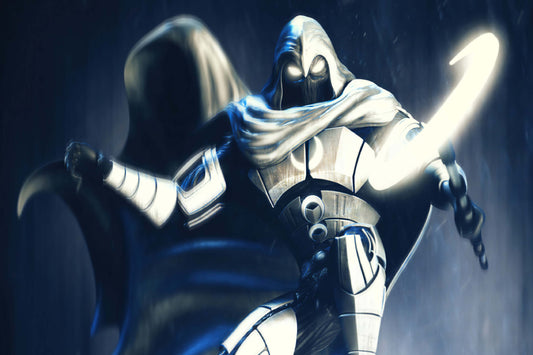 Moon Knight Marvel Superhero Comic Book Poster Print Wall Art