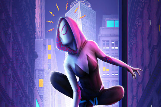 Spider Gwen Spider Sense Comic Book Poster Print Wall Art