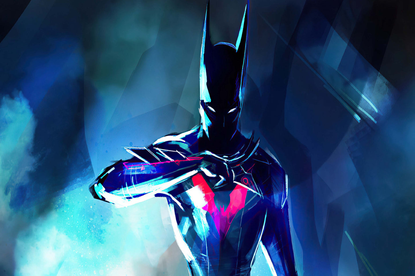 Batman Beyond Art Dc Comic Book Poster Print Wall Art