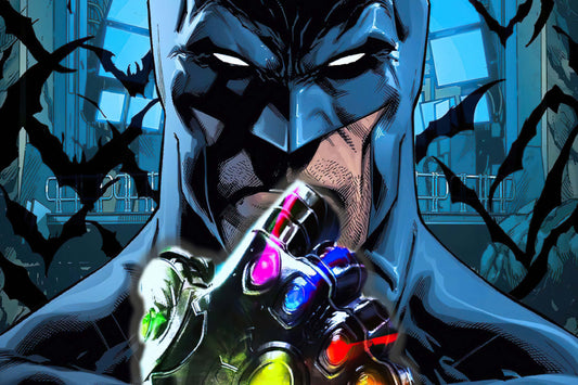 Batman Infinity Gauntlet Dc Comics Comic Book Poster Print Wall Art