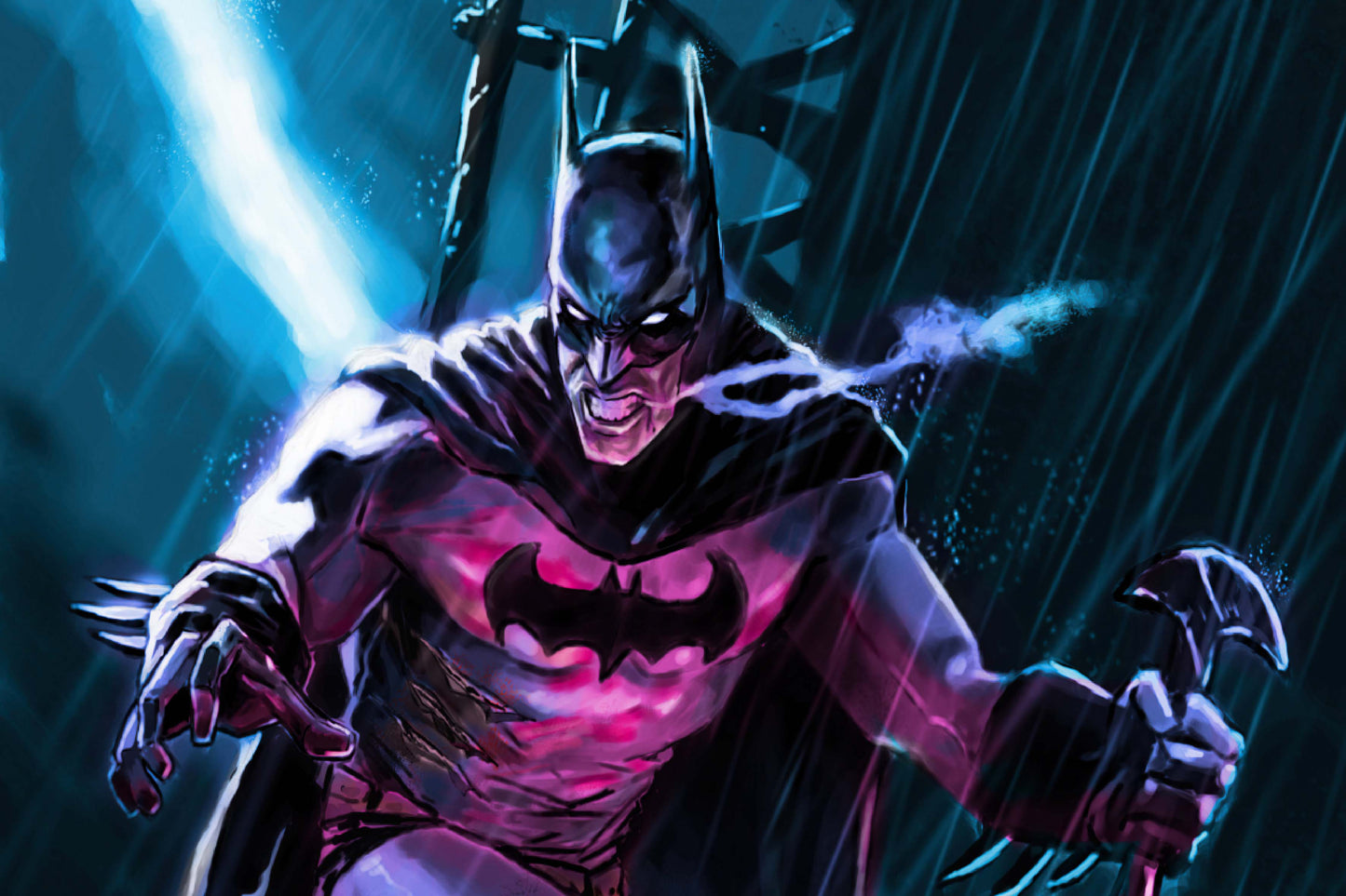 Batman Dc Comics Comic Book Poster Print Wall Art