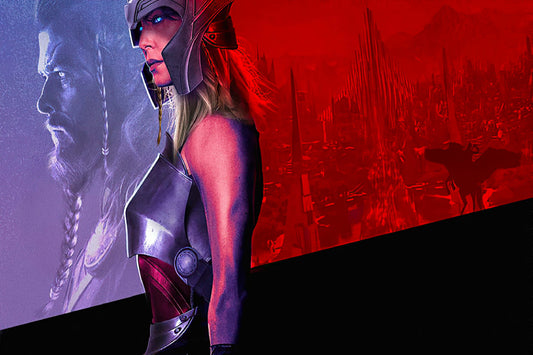 Jane Foster Thor Marvel Superhero Comic Book Poster Print Wall Art