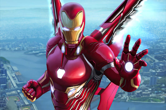 Iron Man Marvel Superhero Comic Book Poster Print Wall Art