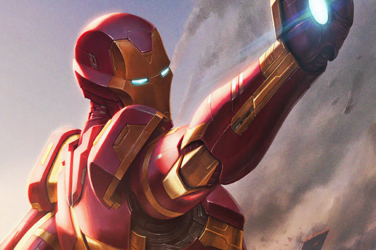 Iron Man Marvel Comics Art Comic Book Poster Print Wall Art