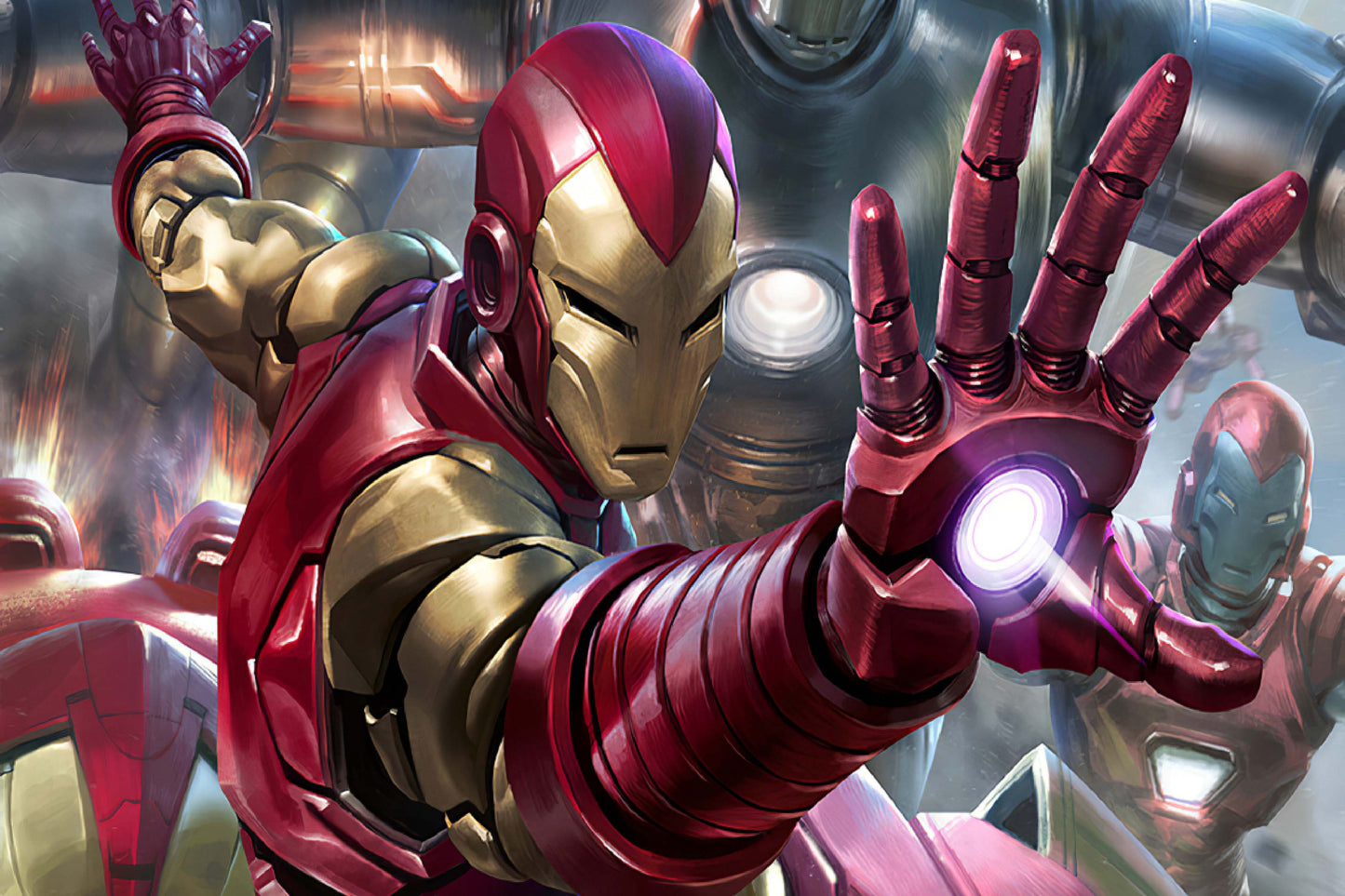 Iron Man Comic Book Poster Print Wall Art