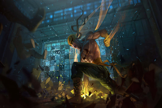 Iron Fist Marvel Comics Comic Book Poster Print Wall Art