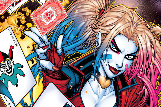 Harley Quinn Cards Dc Comics Comic Book Poster Print Wall Art