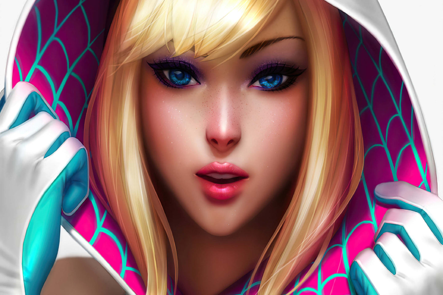 Gwen Stacy Spider Gwen Marvel Superhero Comic Book Poster Print Wall Art