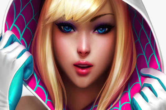 Gwen Stacy Spider Gwen Marvel Superhero Comic Book Poster Print Wall Art