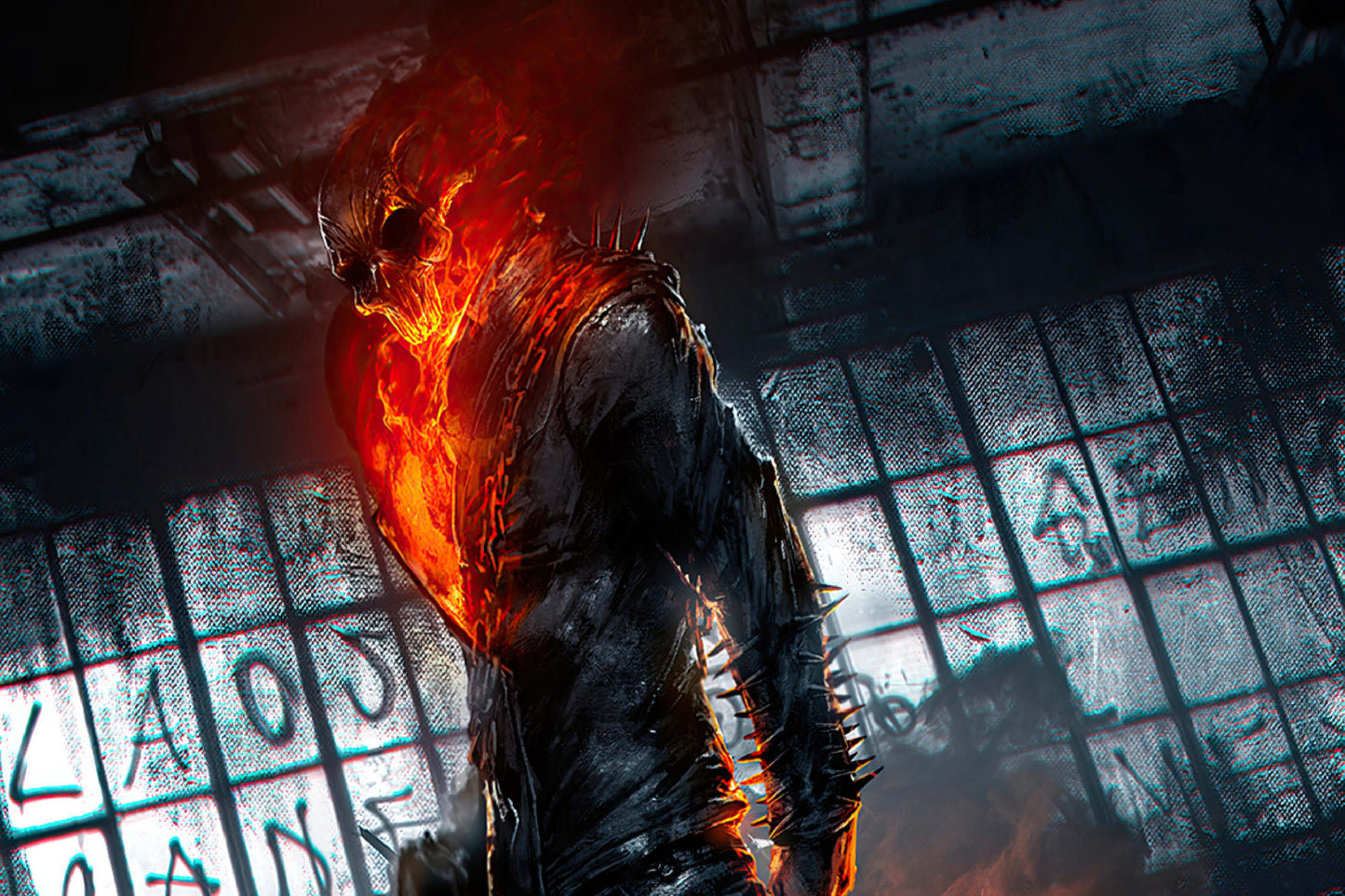 Ghost Rider Marvel Art Comic Book Poster Print Wall Art