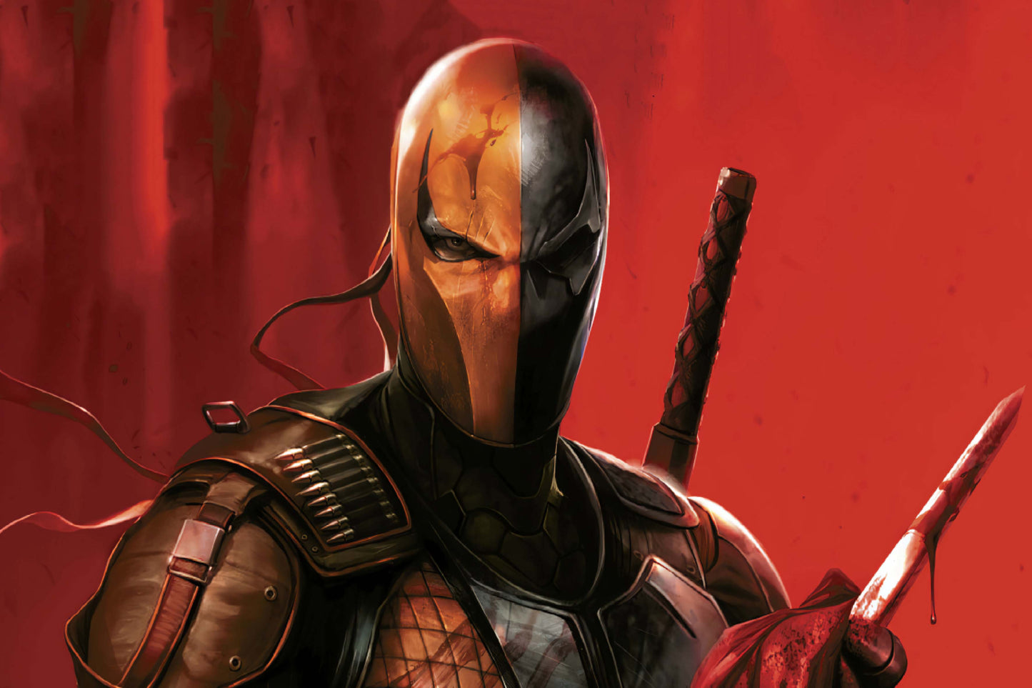 Deathstroke Dc Anti Hero Comic Book Poster Print Wall Art
