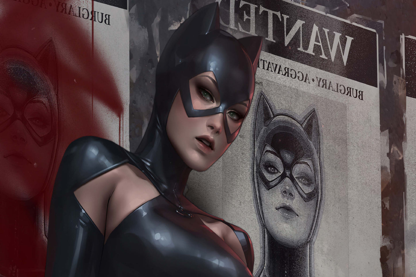 Catwoman Dc Comics Anti Hero Comic Book Poster Print Wall Art