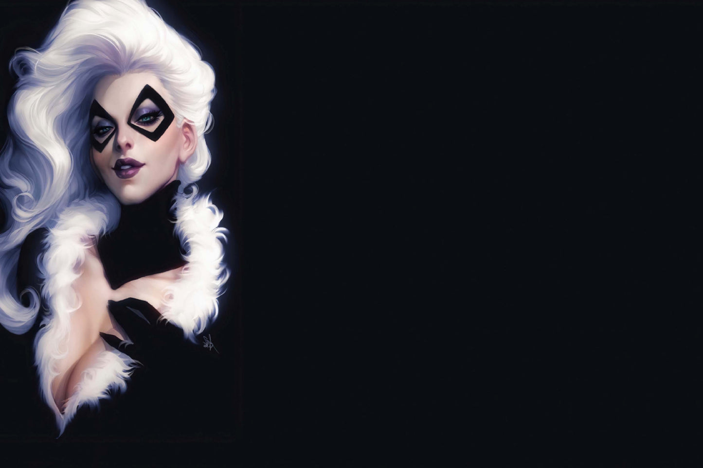 Black Cat Marvel Comics Girl Comic Book Poster Print Wall Art