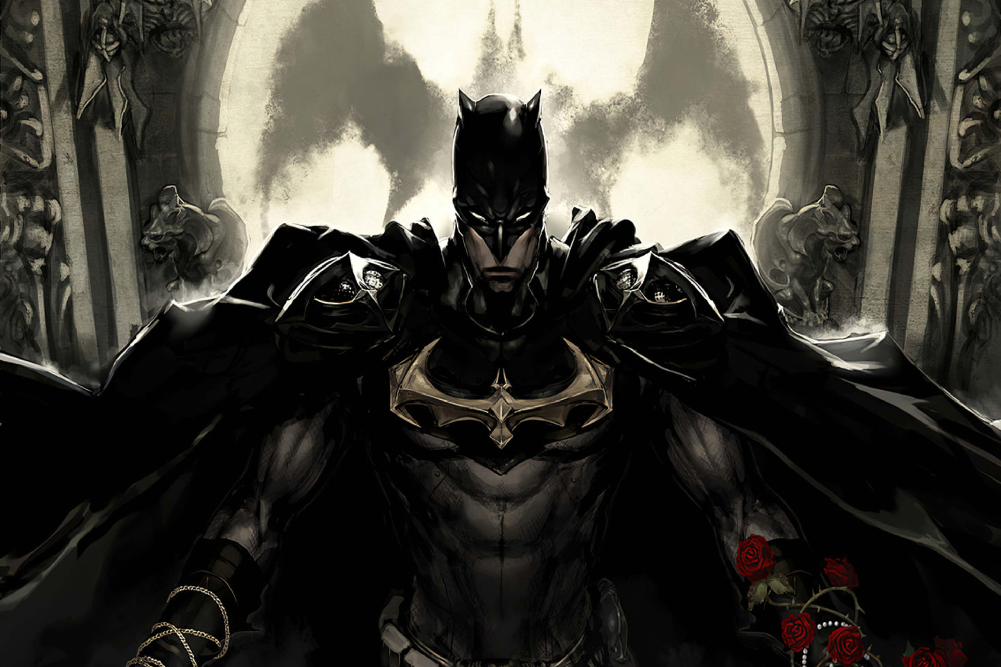 Batman Suit Art Dc Comics Comic Book Poster Print Wall Art