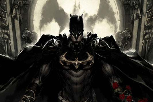 Batman Suit Art Dc Comics Comic Book Poster Print Wall Art