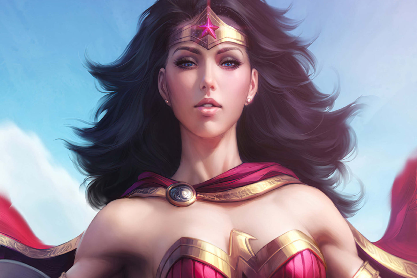 Wonder Woman Dc Comics Comic Book Poster Print Wall Art