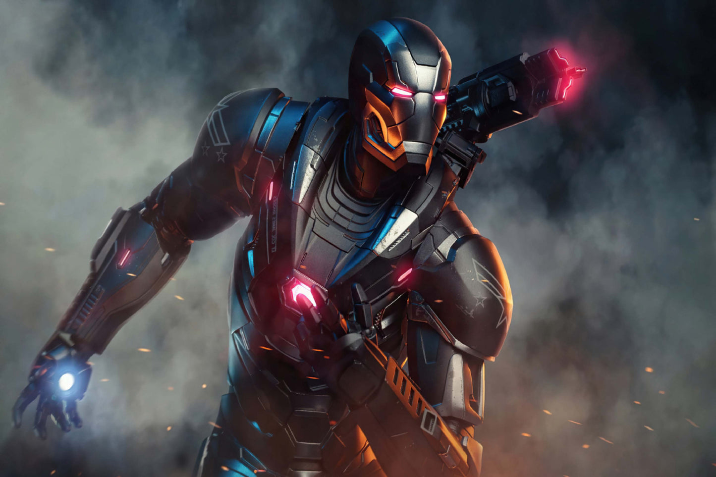 War Machine Marvel Superhero Comic Book Poster Print Wall Art