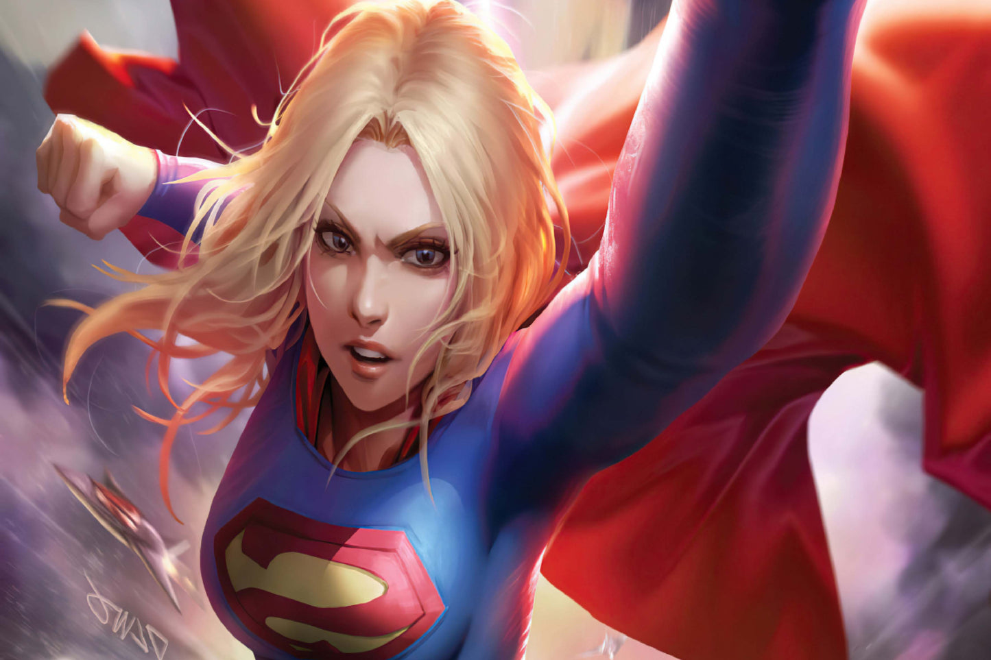Supergirl Dc Superhero Comic Book Poster Print Wall Art