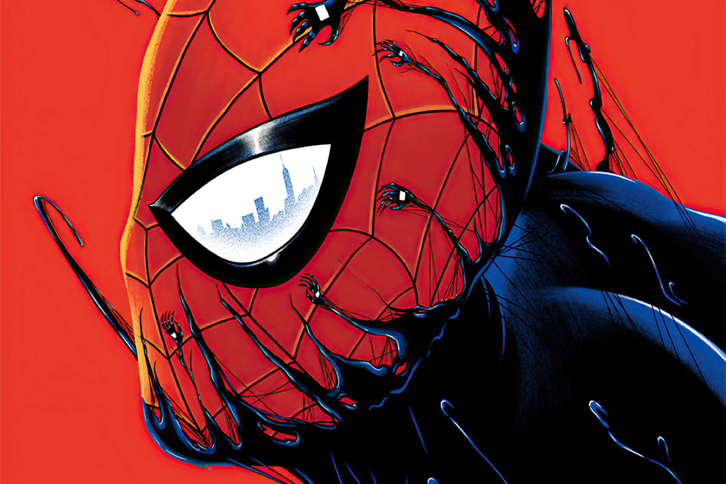 Spider Man Venom Symbiote Comics Art Comic Book Poster Print Wall Art