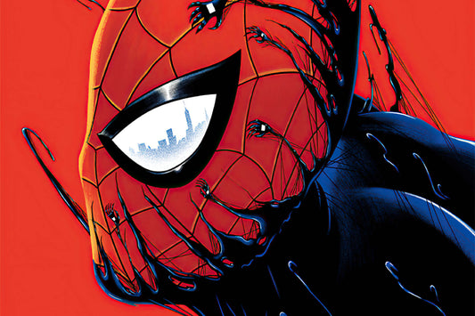 Spider Man Venom Symbiote Comics Art Comic Book Poster Print Wall Art
