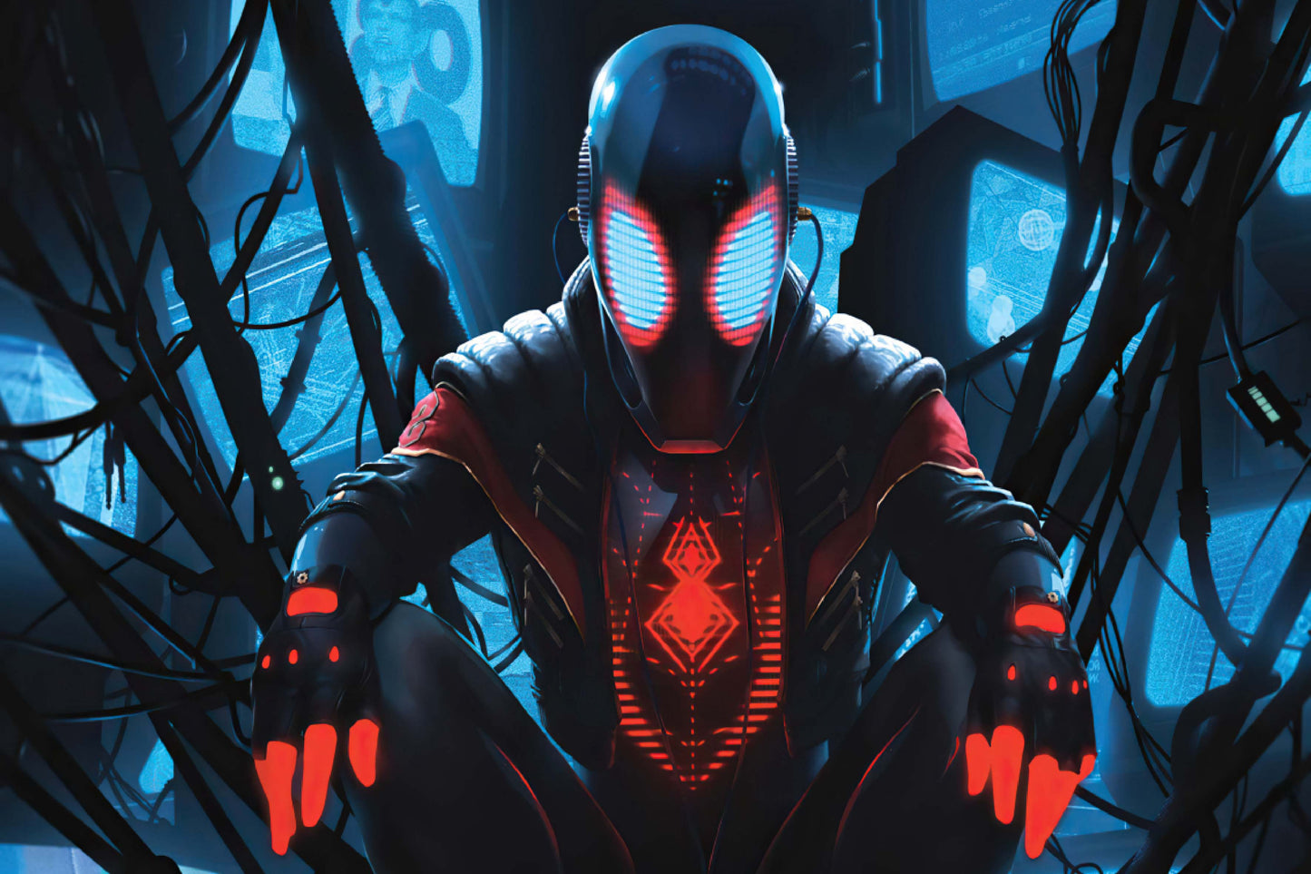 Spider Man Miles Morales Comic Book Poster Print Wall Art