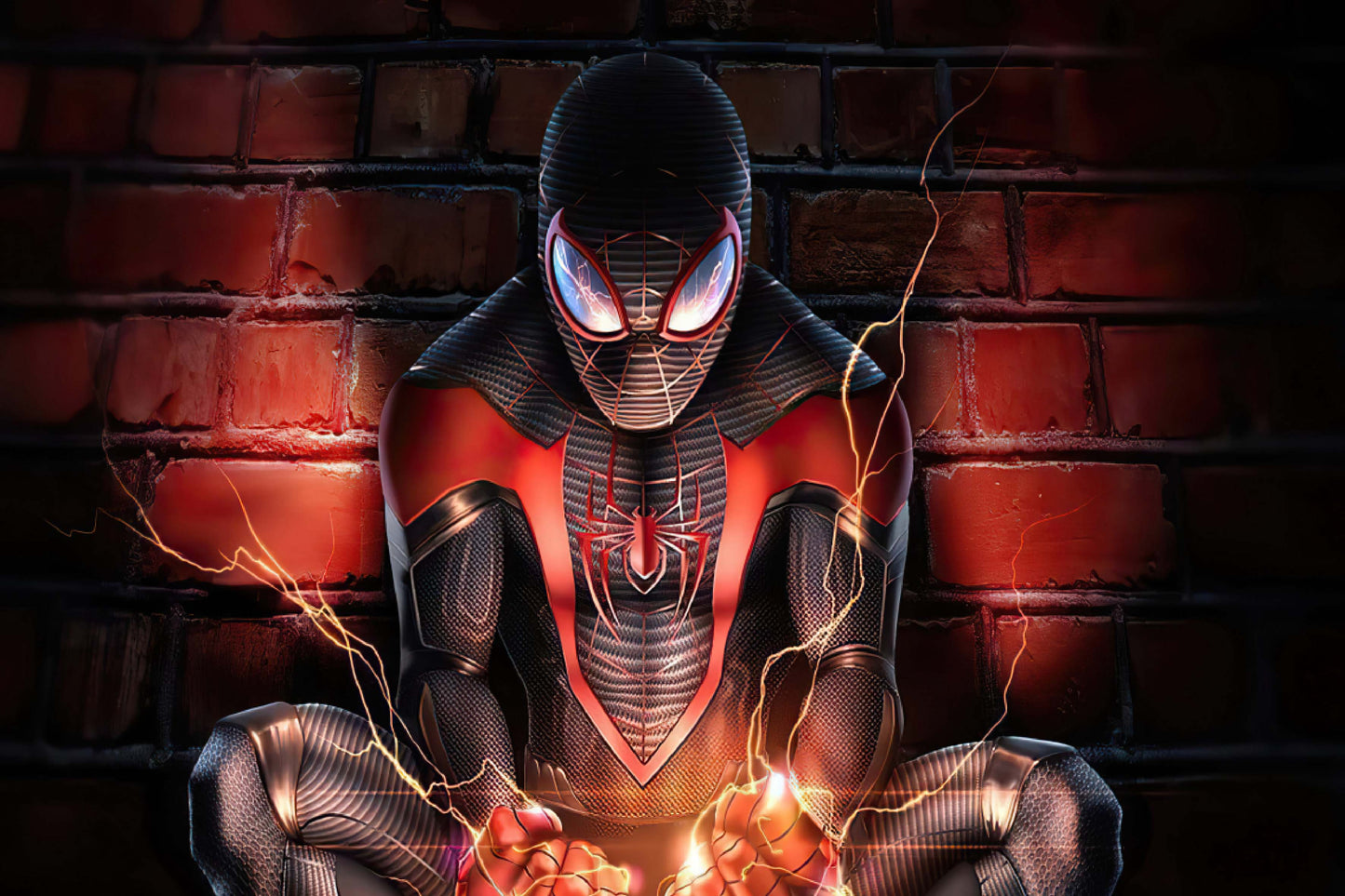 Spider Man Miles Morales Comic Book Poster Print Wall Art