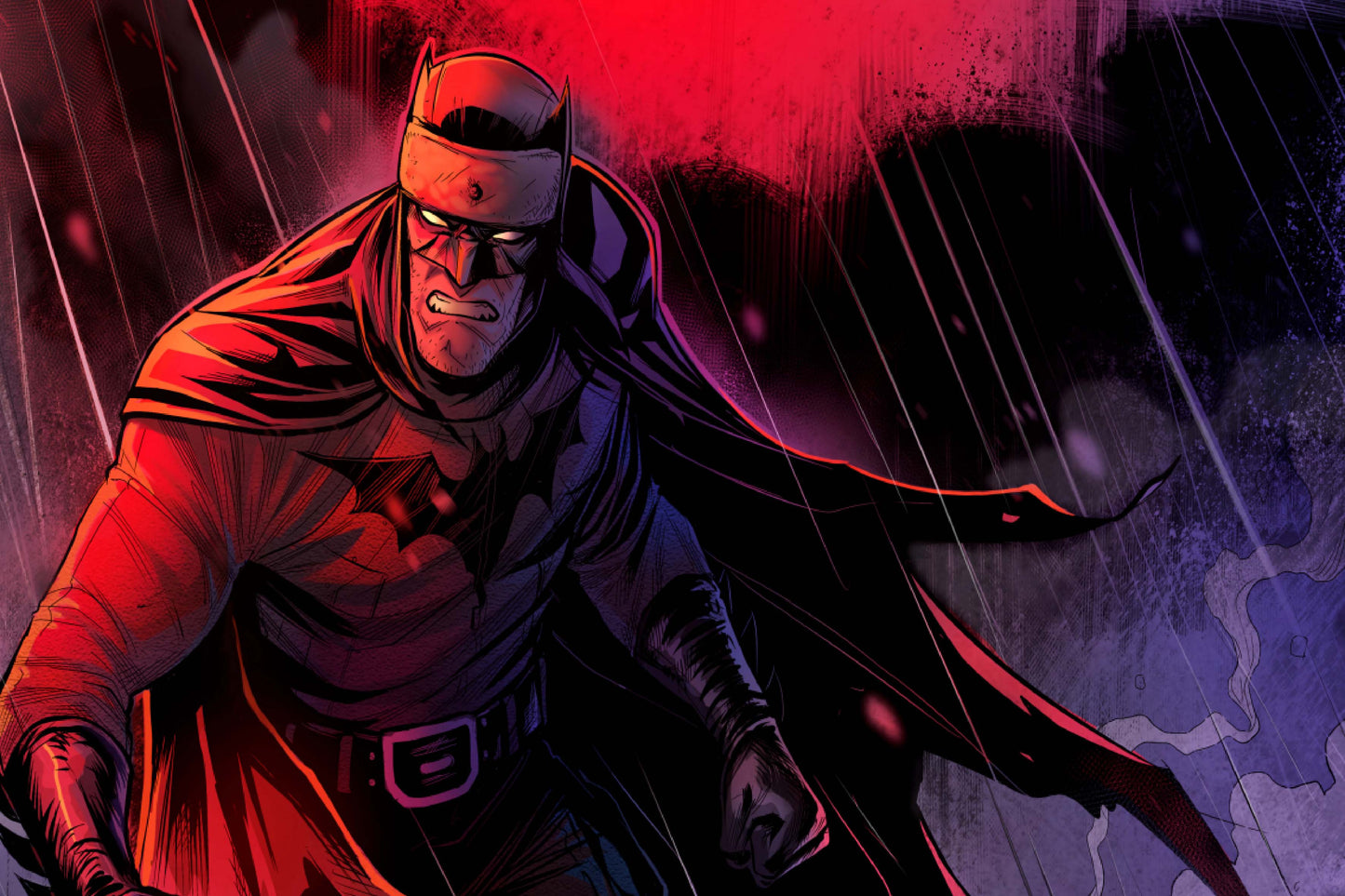 Russian Batman Dc Comics Comic Book Poster Print Wall Art