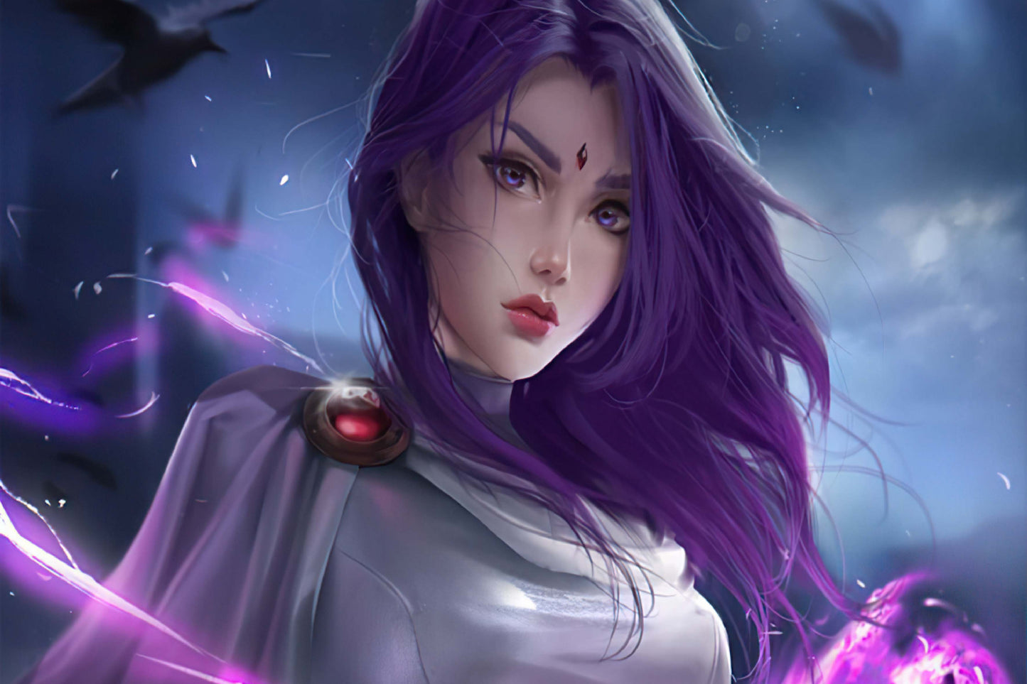 Raven Dc Comics Comic Book Poster Print Wall Art