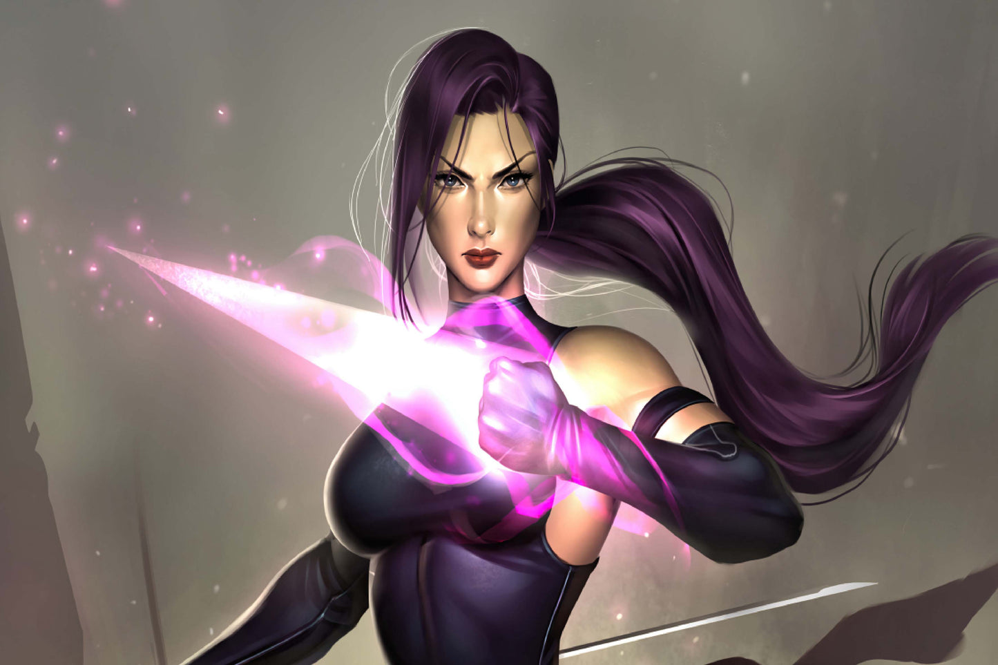 Psylocke Marvel Comics Comic Book Poster Print Wall Art