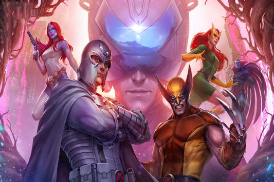 Magneto Wolverine Jean Grey Mr. Sinister Marvel Comic Book Poster Print Art