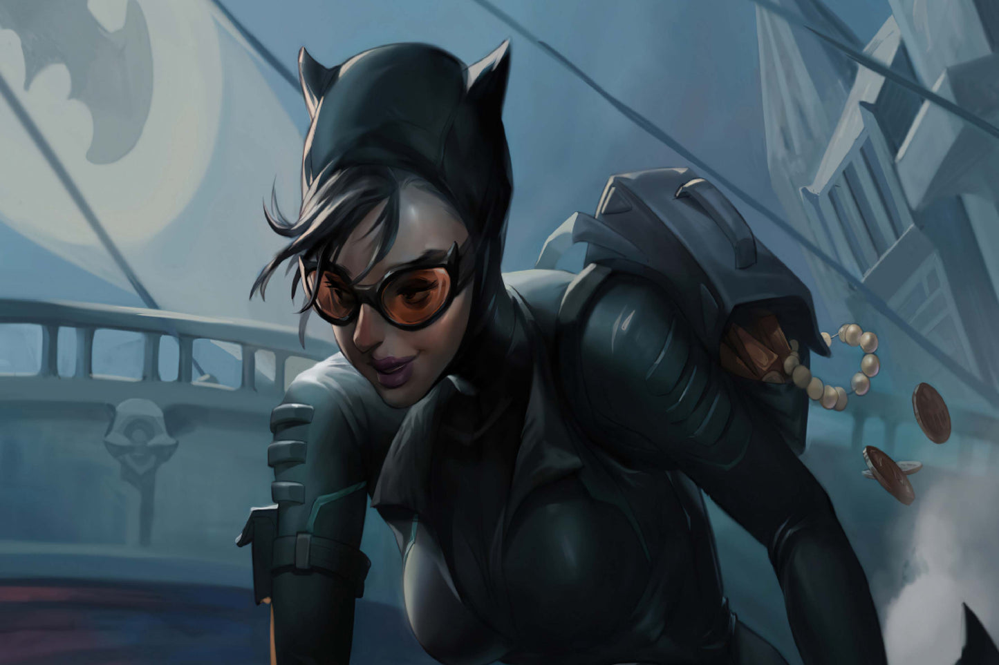 Catwoman Dc Comics Girl Comic Book Poster Print Wall Art
