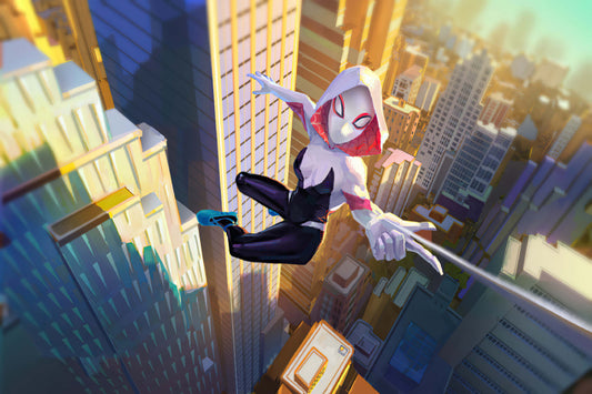 Spider Gwen Marvel Superhero Comic Book Poster Print Wall Art