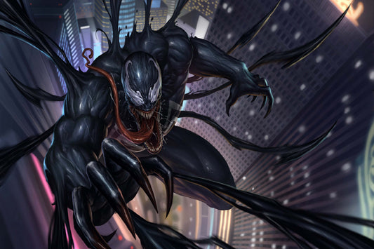 Venom Marvel Anti Hero Comic Book Poster Print Wall Art
