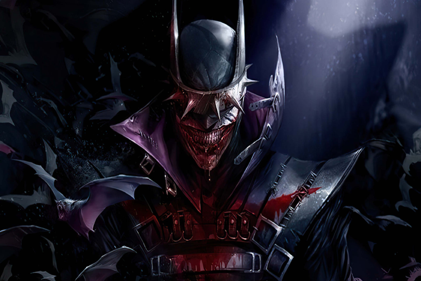 The Batman Who Laughs Dc Supervillain Comic Book Poster Print Wall Art