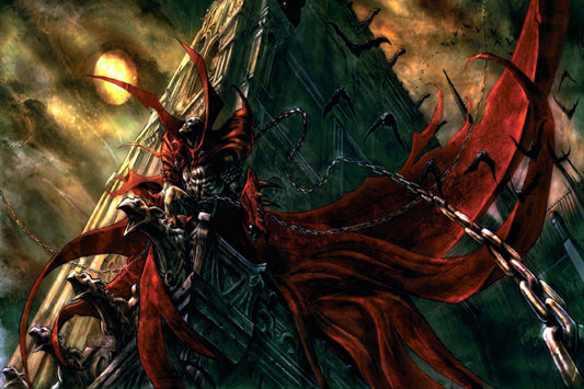 Spawn Comics Anti Hero Comic Book Poster Print Wall Art