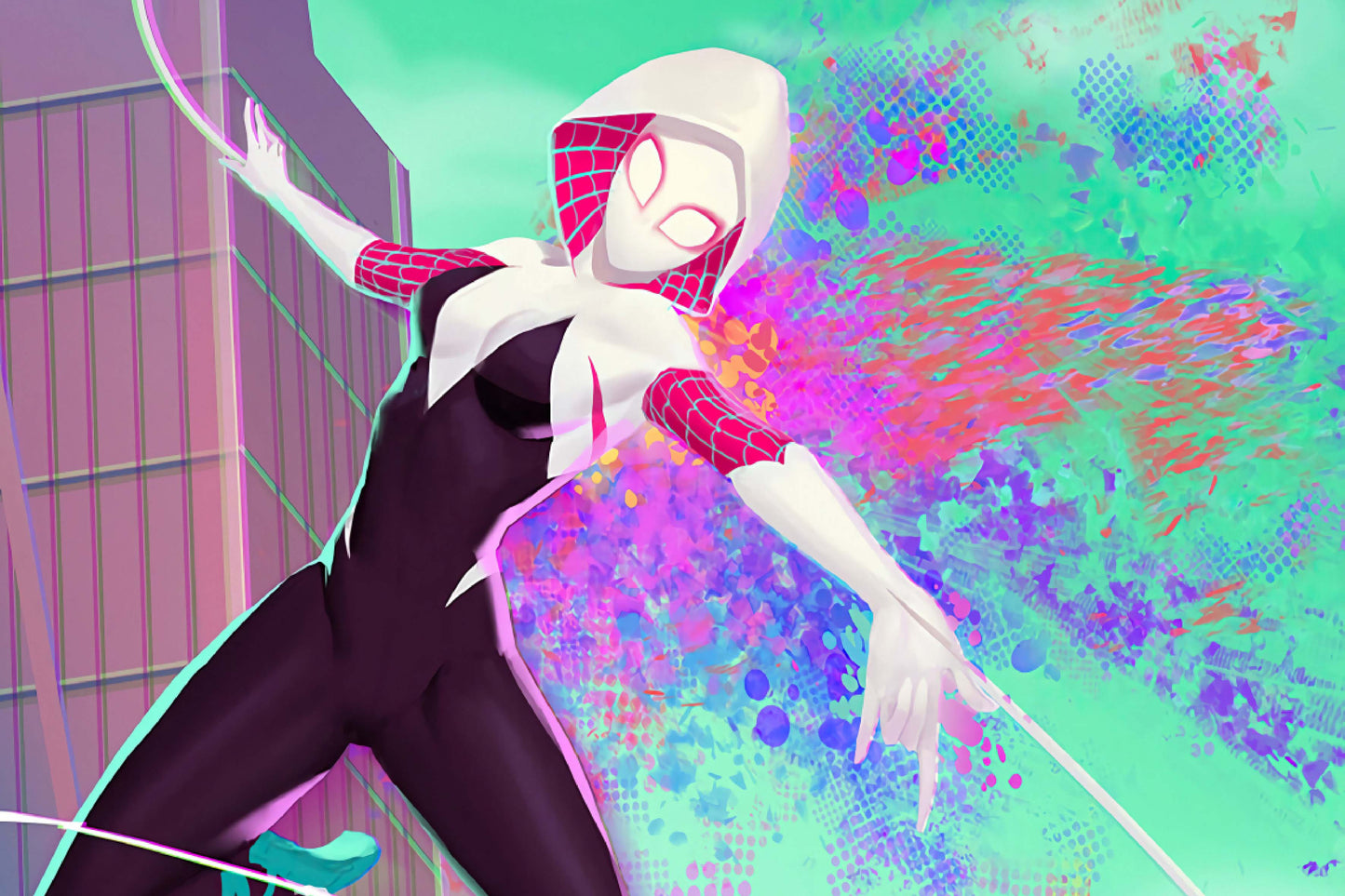 Spider Gwen Marvel Comics Superhero Comic Book Poster Print Wall Art