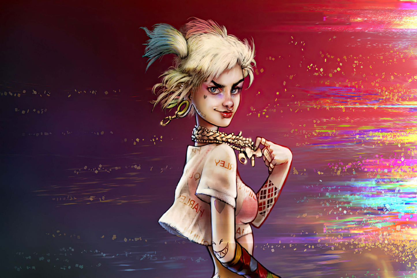 Harley Quinn Dc Comics Anti Hero Art Comic Book Poster Print Wall Art