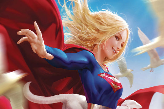 Supergirl Dc Superhero Comic Book Poster Print Wall Art