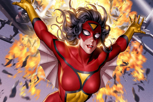 Spider Woman Marvel Superhero Comic Book Poster Print Wall Art