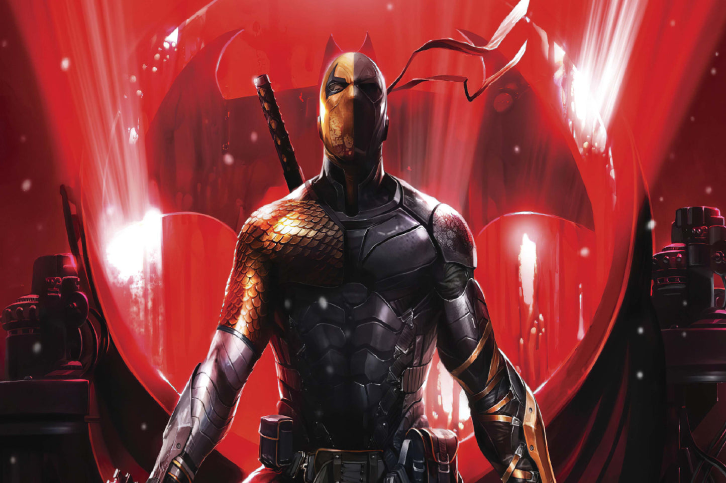 Deathstroke Dc Supervillain Comic Book Poster Print Wall Art