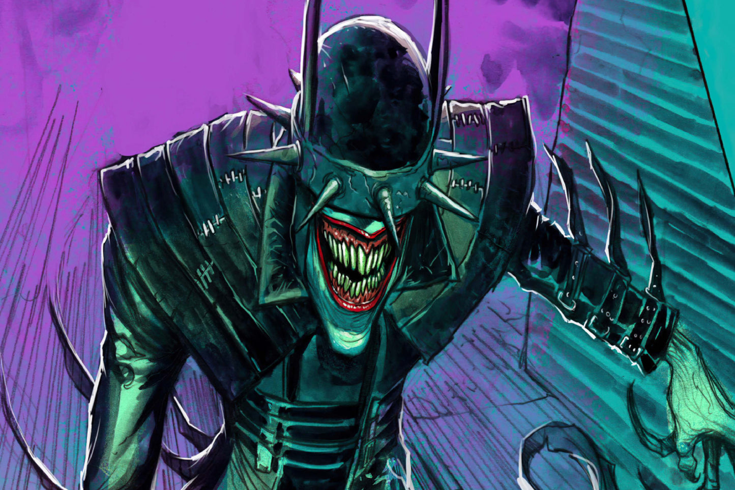 Batman Who Laughs Dc Supervillain Comic Book Poster Print Wall Art