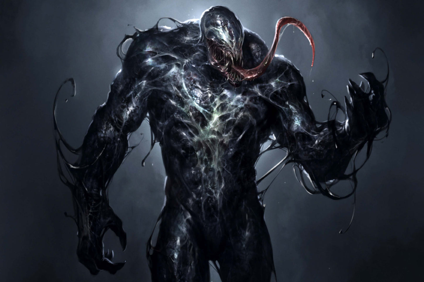 Venom Marvel Anti Hero Comic Book Poster Print Wall Art